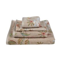 Pip Studio Secret Garden handdoek Khaki 55x100 cm