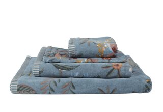 Pip Studio Secret Garden Handdoek Blauw 55x100 cm