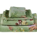 Pip Studio Pip Studio Secret Garden handdoek Groen 55x100 cm