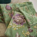 Pip Studio Pip Studio Secret Garden handdoek Groen 55x100 cm