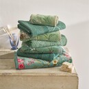 Pip Studio Pip Studio Secret Garden handdoek Groen 55x100 cm