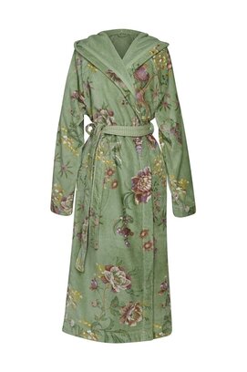 Pip Studio Secret Garden Bathrobe Green XS