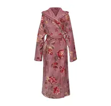 Pip Studio Secret Garden Bathrobe Mauve S