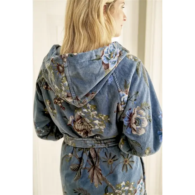 Pip Studio Peignoir Secret Garden Bleu L