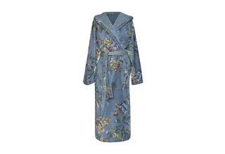 Pip Studio Secret Garden Bathrobe Blue XL