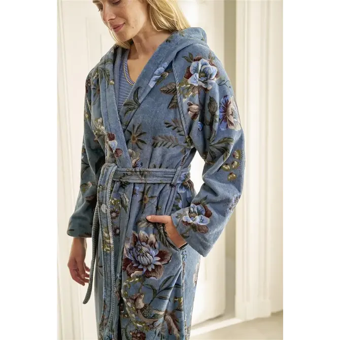 Pip Studio Secret Garden Bathrobe Blue XL Pip Studio Secret Garden Bathrobe Blue XL