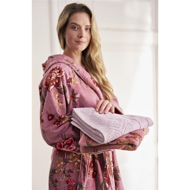 Pip Studio Secret Garden Bathrobe Mauve XL