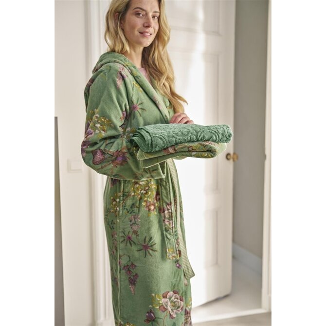 Pip Studio Secret Garden Bathrobe Green L Pip Studio Secret Garden Bathrobe Green L
