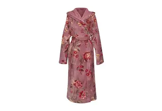 Pip Studio Secret Garden Bathrobe Mauve L