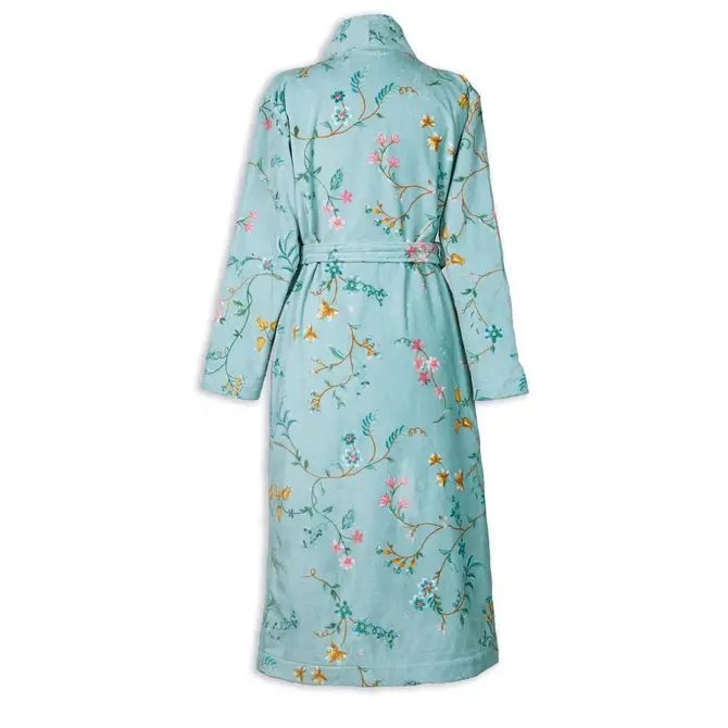 Pip Studio Les Fleurs Badjas - Blauw XS