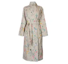 Pip Studio Peignoir Les Fleurs - Khaki L