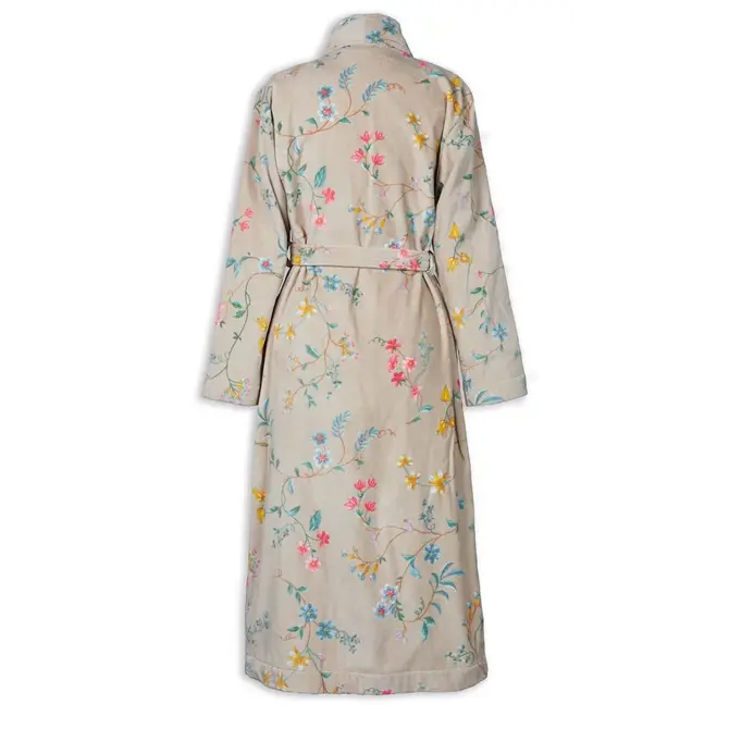 Pip Studio Peignoir Les Fleurs - Kaki M Pip Studio Peignoir Les Fleurs - Kaki M