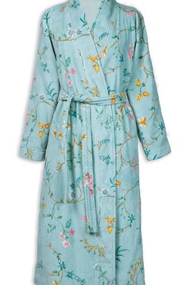 Pip Studio Peignoir Les Fleurs - Bleu L