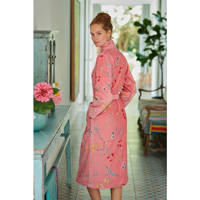 Pip Studio Les Fleurs Badjas - Roze XS Pip Studio Les Fleurs Badjas - Roze XS