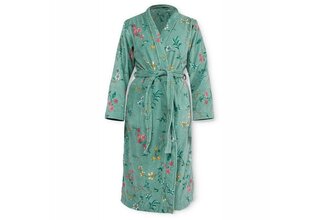 Pip Studio Peignoir Les Fleurs - Vert L