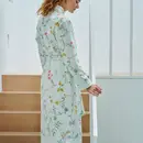 Pip Studio Pip Studio Les Fleurs Badjas - Wit XXL