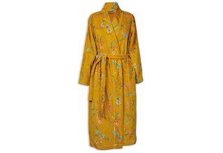 Pip Studio Peignoir Les Fleurs - Jaune XS