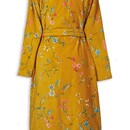Pip Studio Pip Studio Peignoir Les Fleurs - Jaune XS