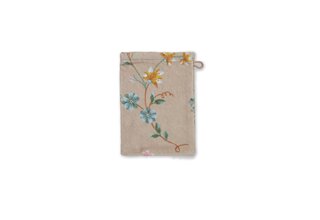 Pip Studio washand Les Fleurs Khaki 16x22