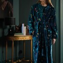 Pip Studio Pip Studio Les Fleurs Badjas - Donkerblauw XS