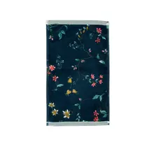 Pip Studio gastendoek Les Fleurs Dark Blue 30x50