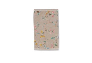 Pip Studio gastendoek Les Fleurs Khaki 30x50