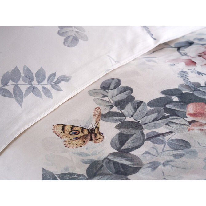 Heckett & Lane Nina Housse de Couette 240x200/220 Blanc