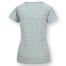 Pip Studio Pip Studio Tilly Short Sleeve Top Mojo Blue L