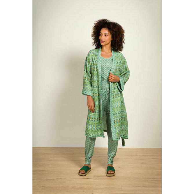 Pip Studio Tilly Short Sleeve Top Mojo Green L