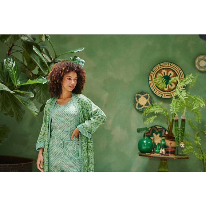 Pip Studio Tilly Short Sleeve Top Mojo Green L