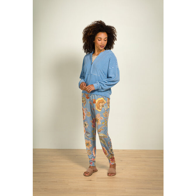 Pip Studio Bobien Long Trousers Matata Blue XL
