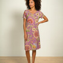 Pip Studio Pip Studio Djoy Chemise de Nuit à Manches Courtes Matata Lilas XL