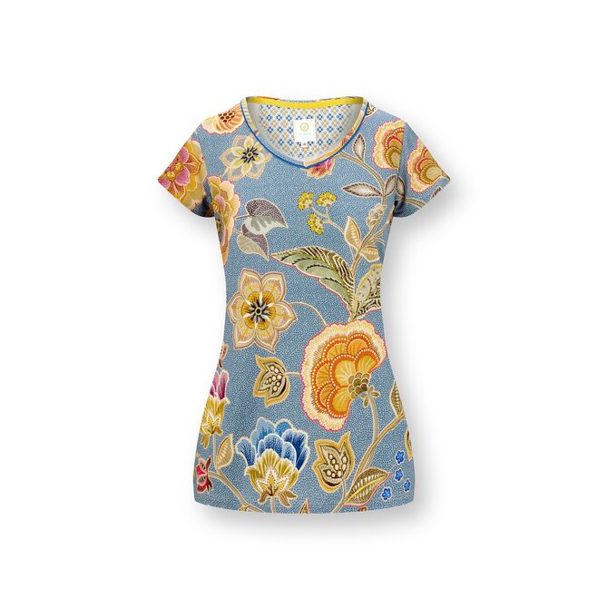 Haut à manches courtes Pip Studio Toy Matata Bleu M