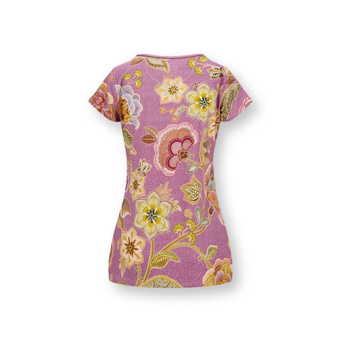 Pip Studio Toy Haut à Manches Courtes Matata Lilas XXL