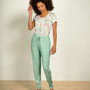 Pip Studio Pip Studio Tilly Haut à Manches Courtes Querida Blanc XL