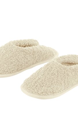 Abyss & Habidecor Chaussons Super Pile L (40/43) 101 écru