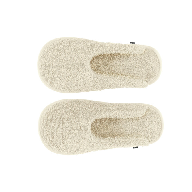Abyss & Habidecor Chaussons Super Pile L (40/43) 101 écru Abyss & Habidecor Chaussons Super Pile L (40/43) 101 écru
