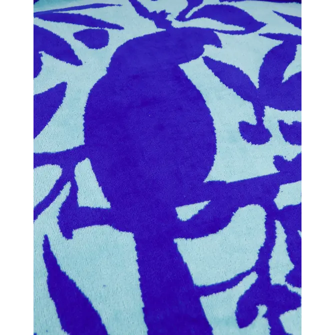 Cawo Beach Tropical Jacquard Serviette de Plage 80x180 aqua