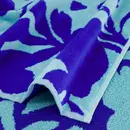 Cawö Cawo Beach Tropical Jacquard Serviette de Plage 80x180 aqua
