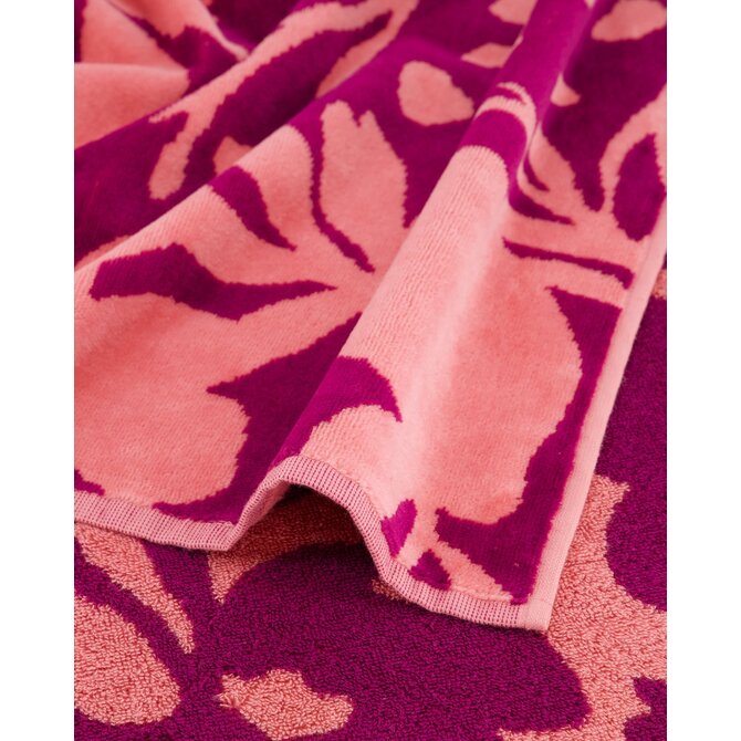 Cawo Beach Tropical Jacquard Strandlaken 80x180 sunset