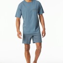 Schiesser Schiesser Pyjama Short graphite 180261 52/L