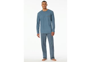 Schiesser Pyjama Long  graphite 180262 52/L