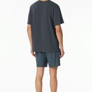 Schiesser Schiesser Pyjama Short graphite 181153 50/M