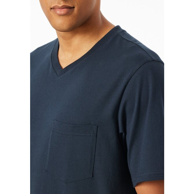 Schiesser Pyjama Court marine 181153 54/XL