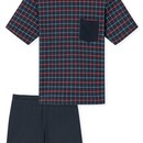 Schiesser Schiesser Pyjama Short navy 181155 56/XXL