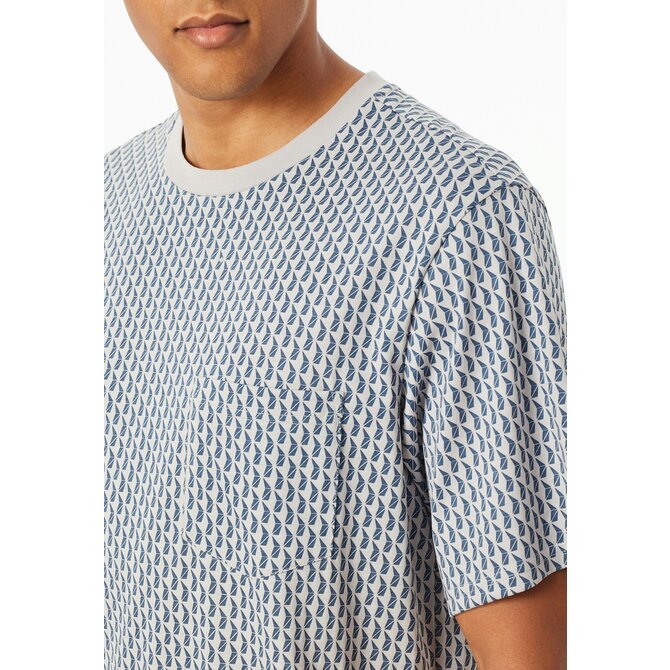 Schiesser Pyjama Short silver 181155 52/L