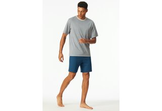 Schiesser Pyjama Short silver 181155 56/XXL