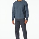 Schiesser Schiesser Pyjama Long graphite 181156 48/S