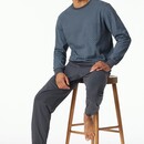 Schiesser Schiesser Pyjama Long graphite 181156 48/S