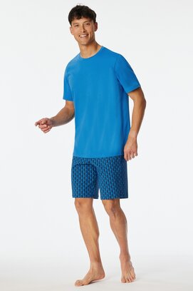 Schiesser Pyjama Court aquarium 181157 50/M